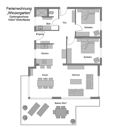 Apartament Rebhaus Winzergarten